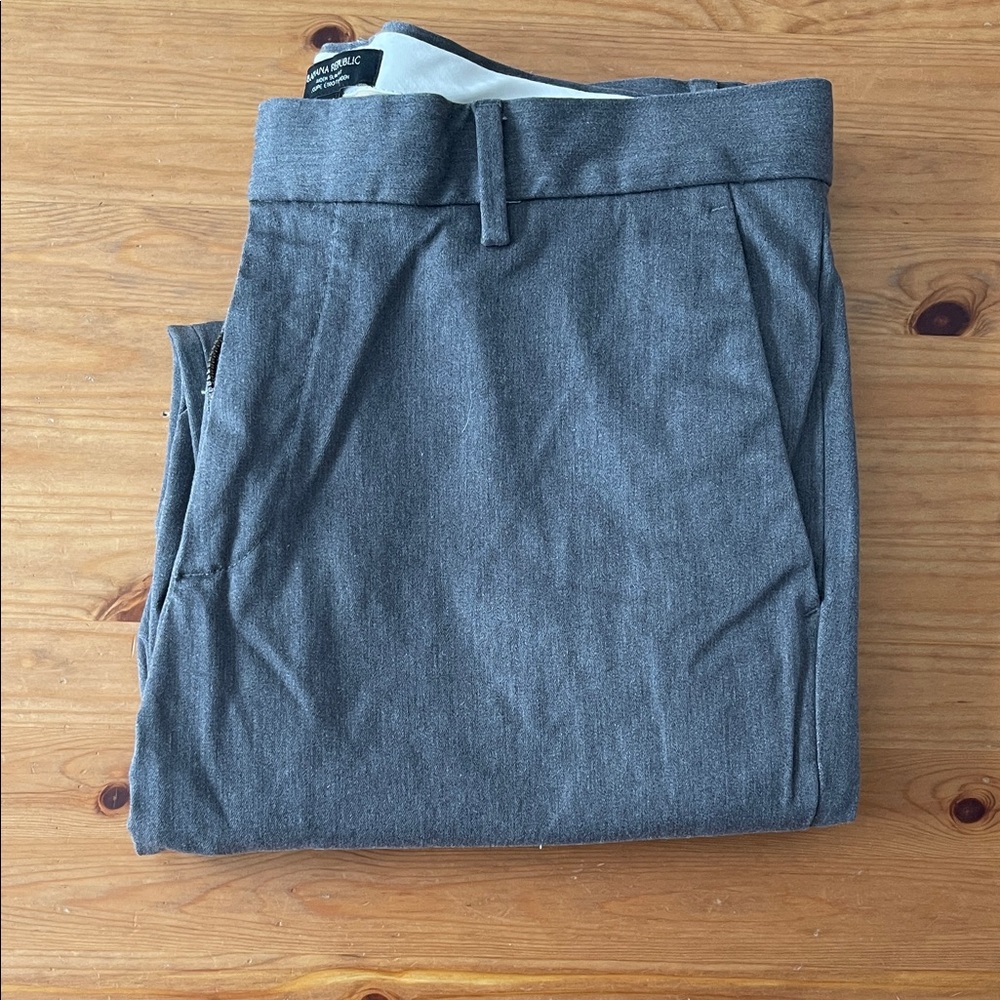 Banana Republic Charcoal Trousers